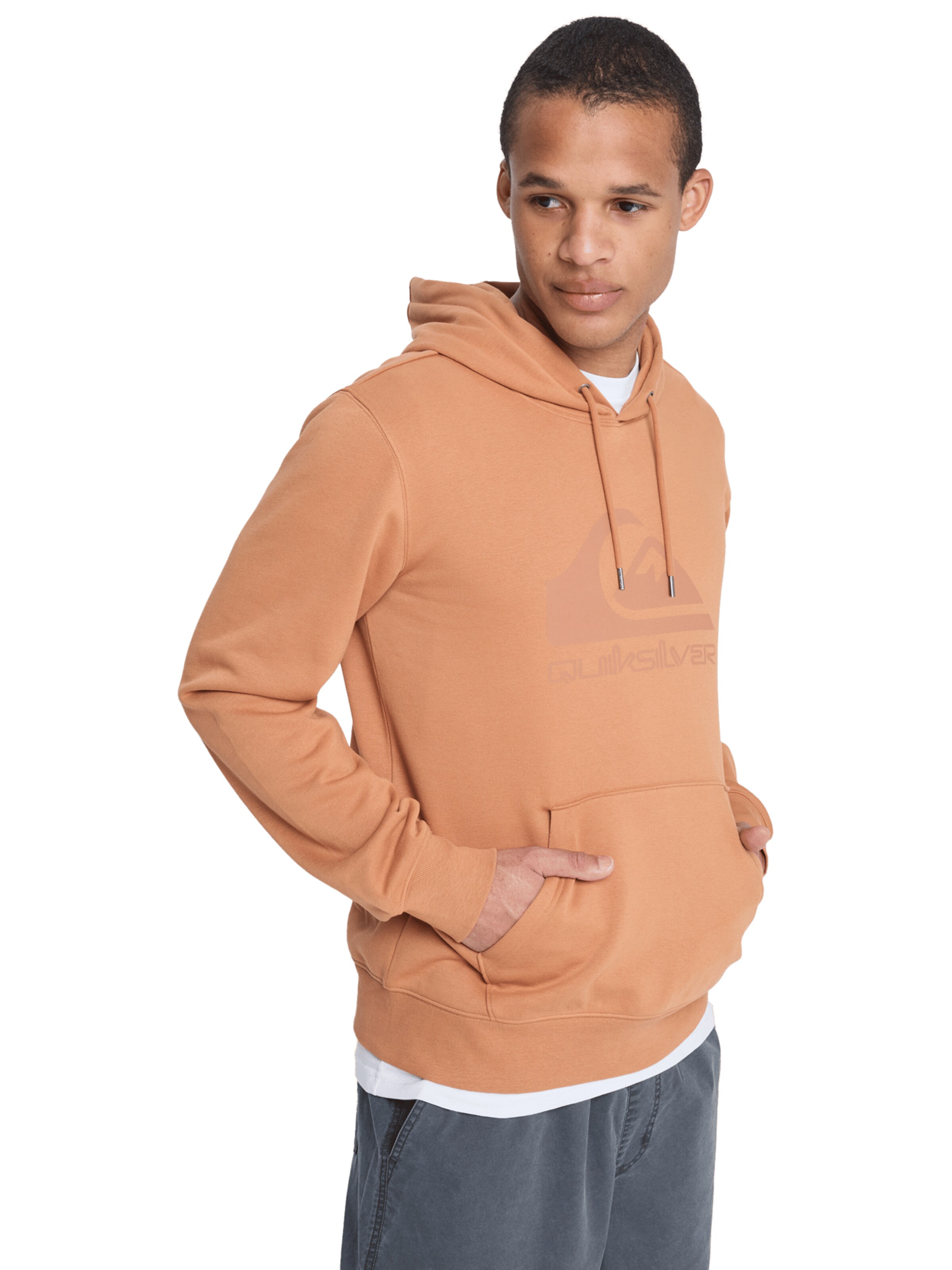 QUIKSILVER Sweatshirt in Orange