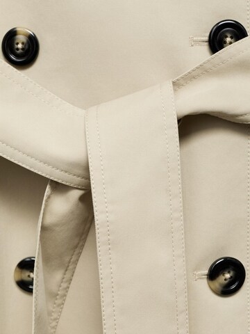 Manteau mi-saison 'ANGELA' MANGO en beige
