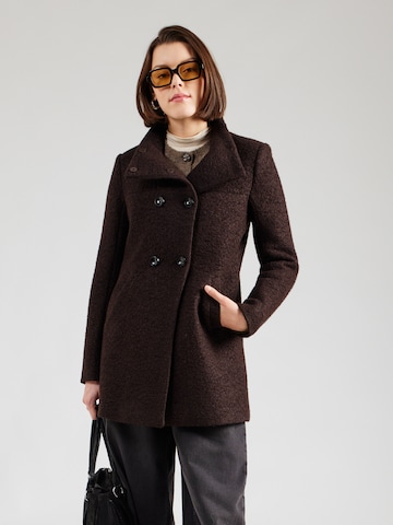 ONLY Between-Seasons Coat 'ONLNEW SOPHIA' in Brown: front
