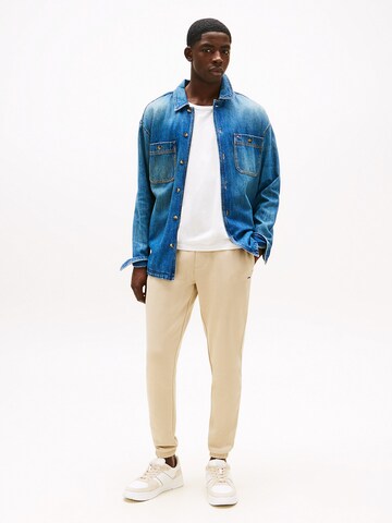Tommy Jeans Tapered Broek in Beige
