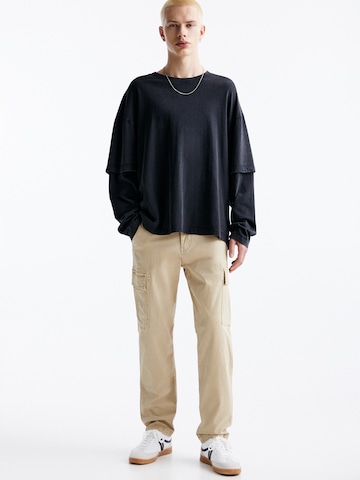 Pull&Bear regular Bukser i beige