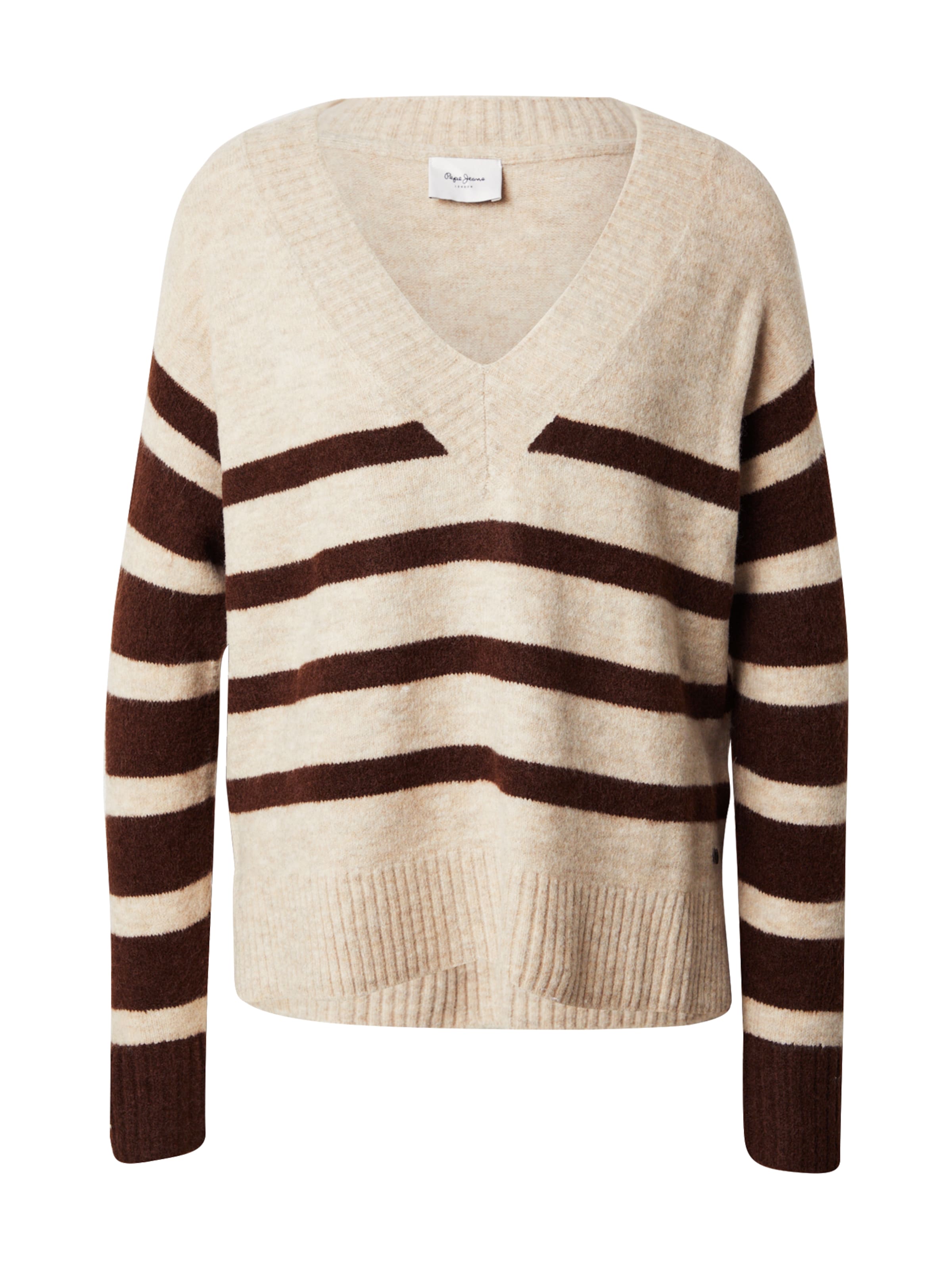 Pepe Jeans Sweter 'Cecil' w kolorze beżowy: przód