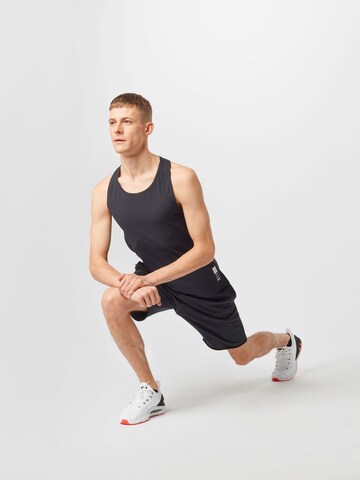 juoda UNDER ARMOUR Sportiniai marškinėliai 'Run Anywhere'