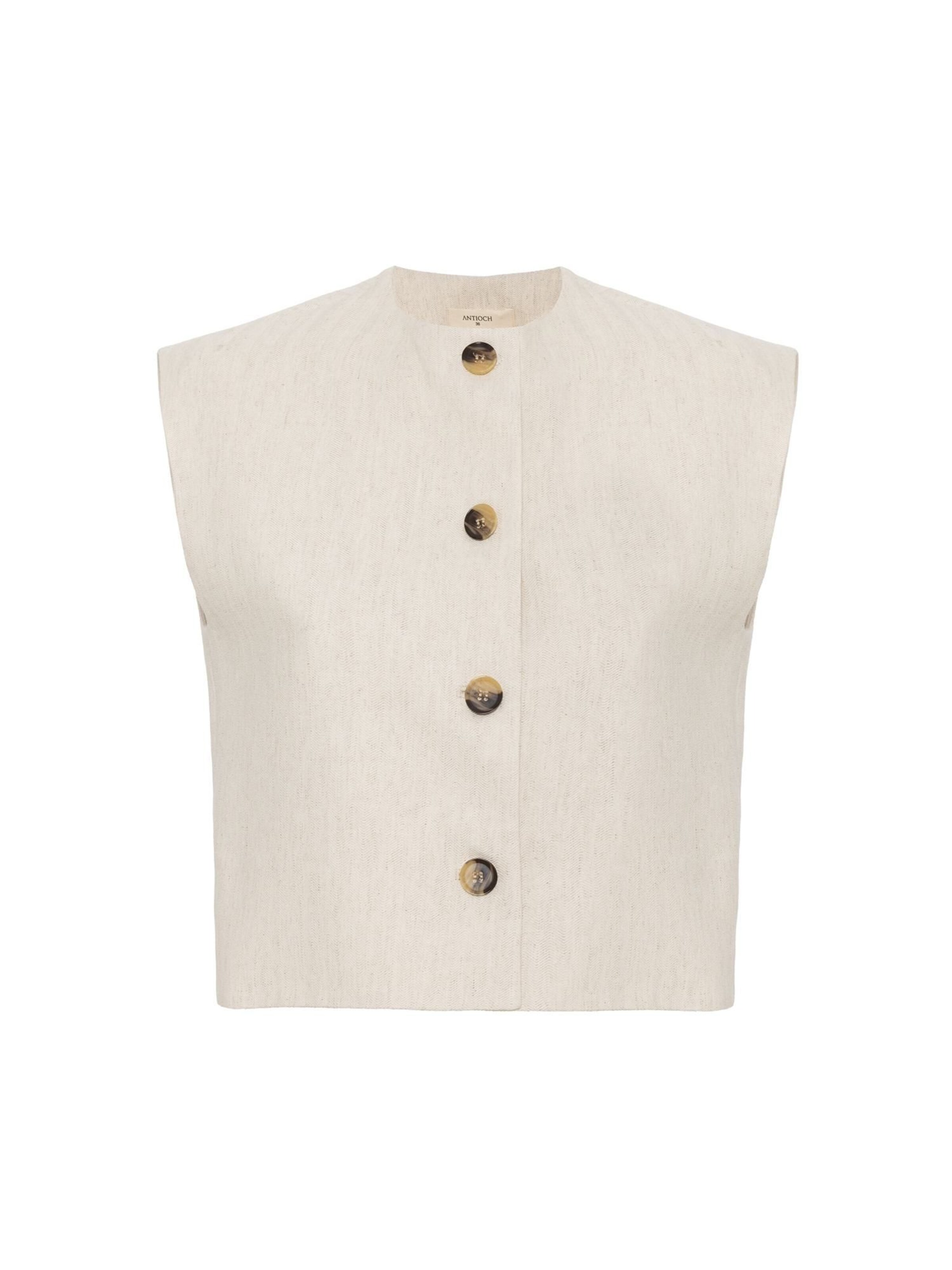 Antioch Γιλέκο σε λευκό: μπροστά