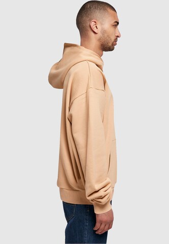 Merchcode Sweatshirt 'Fathers Day- Super Dad' in Beige