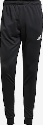 ADIDAS PERFORMANCETapered Sportske hlače 'Tiro 25 Essentials' - crna boja: prednji dio