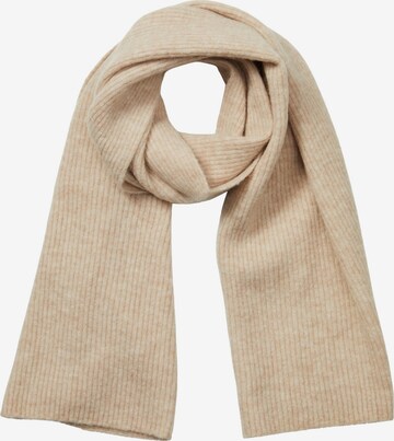 SELECTED FEMME Scarf 'Maline' in Beige: front