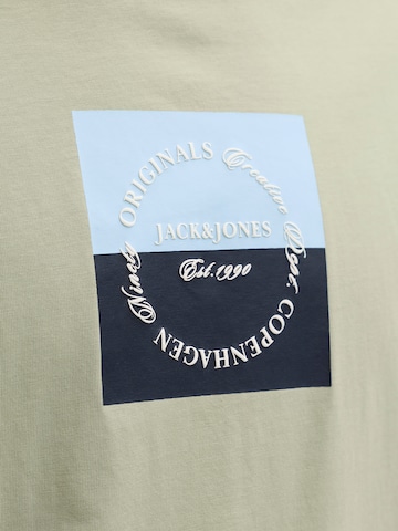 Maglietta 'JORCATSKILLS' di JACK & JONES in verde
