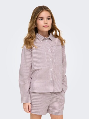 ONLY GIRLS Bluse 'KOGSmilla' i pink: forside