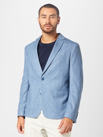 DRYKORN - Ajuste regular Chaqueta saco 'HURLEY' en azul: frente