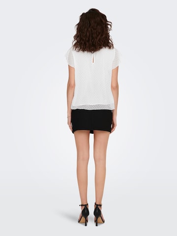 ONLY - Blusa 'Flora' em branco