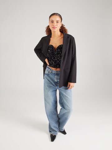Gina Tricot Overdel 'Bella' i sort