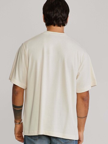 SikSilk Shirt 'Graphic' in Beige