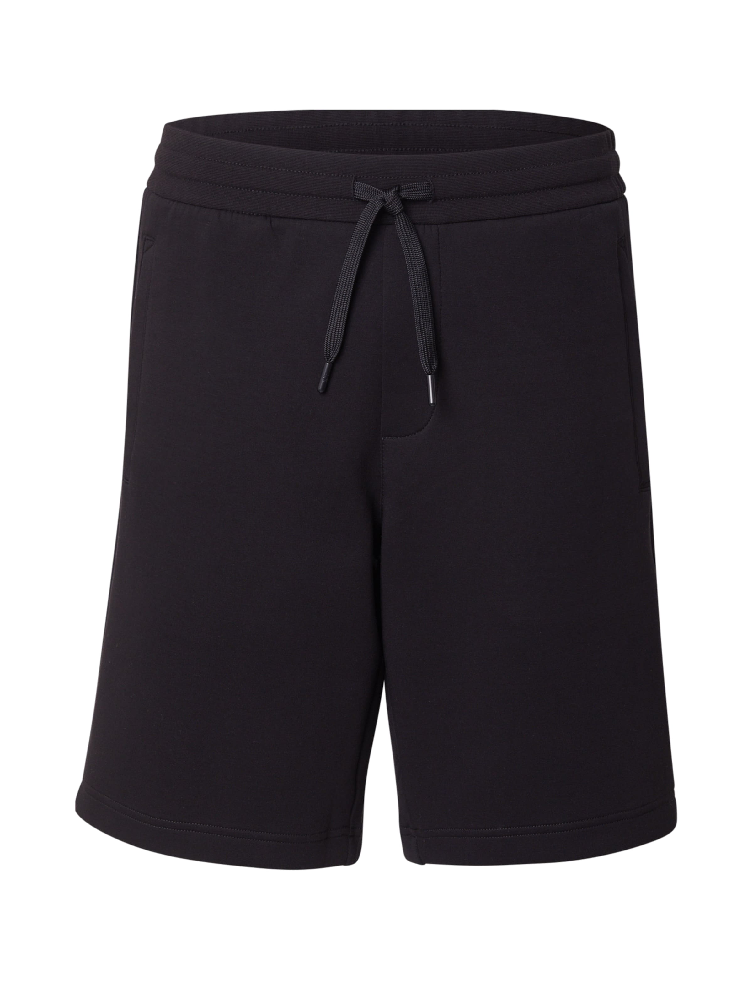 ARMANI EXCHANGE Szabványos Nadrág - fekete: elől