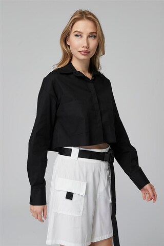HOME STORE Bluse in Schwarz