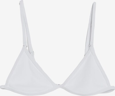 Bershka Bikinitop in weiß, Produktansicht