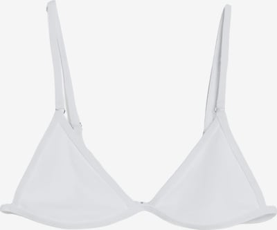 Bershka Bikinitop in weiß, Produktansicht