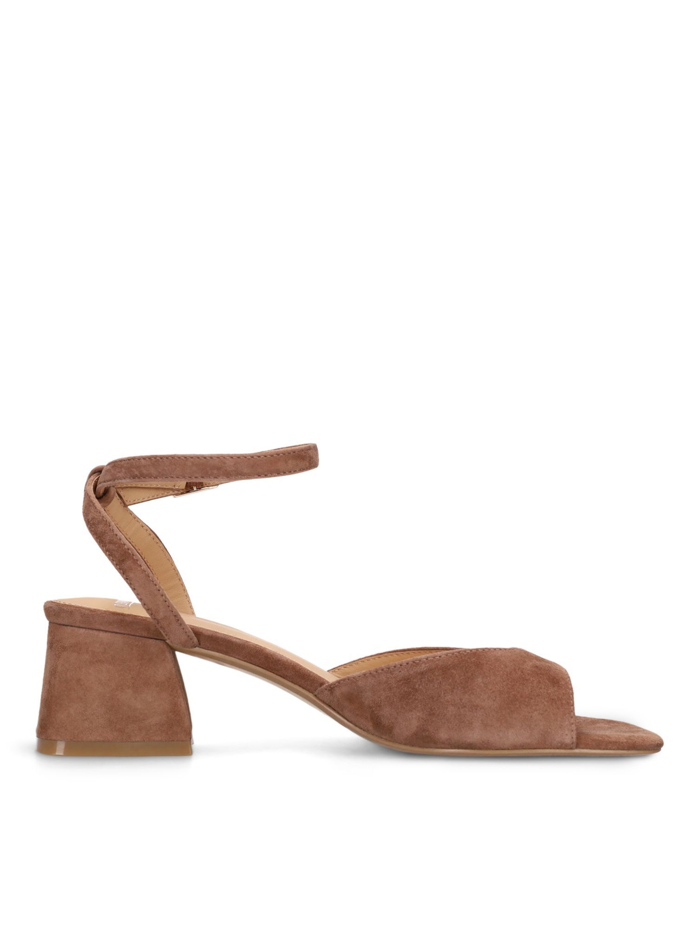 MANFIELD Sandale in Braun