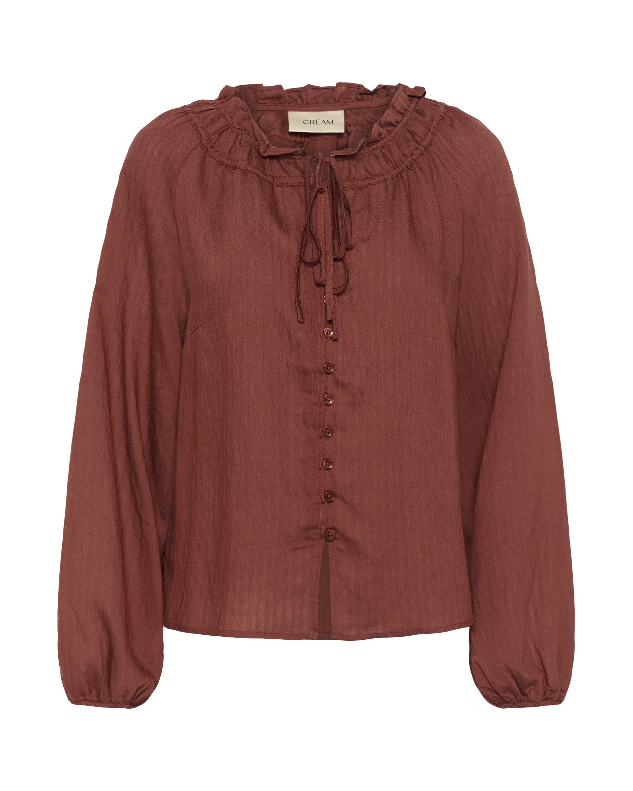 Cream Bluse 'Goni' i XS i brun, Produktvisning