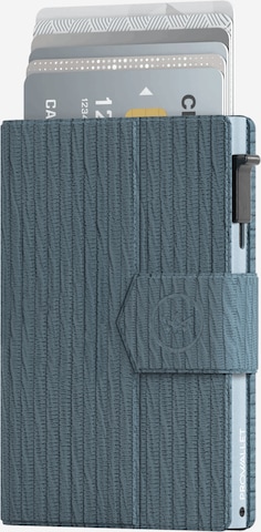 Porte-monnaies 'Pasjeshouder Plus Ripple' Prowallet en bleu : devant