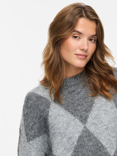 Noisy may Pull-over 'NMSutton' en XS en gris / gris chiné, Vue avec produit