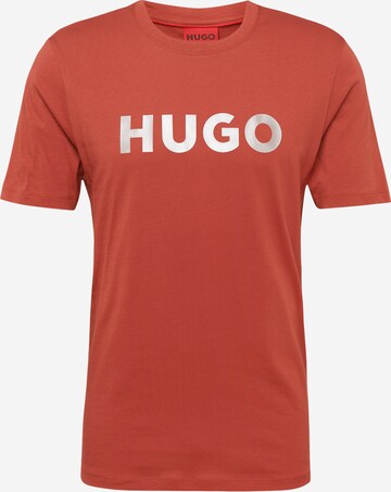 HUGO T-Shirt 'Dulivio' in Rot: predná strana