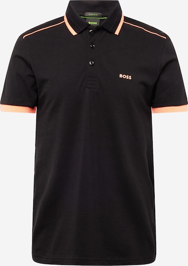 BOSS T-Krekls 'Paddy', krāsa - pasteļoranžs / melns, Preces skats