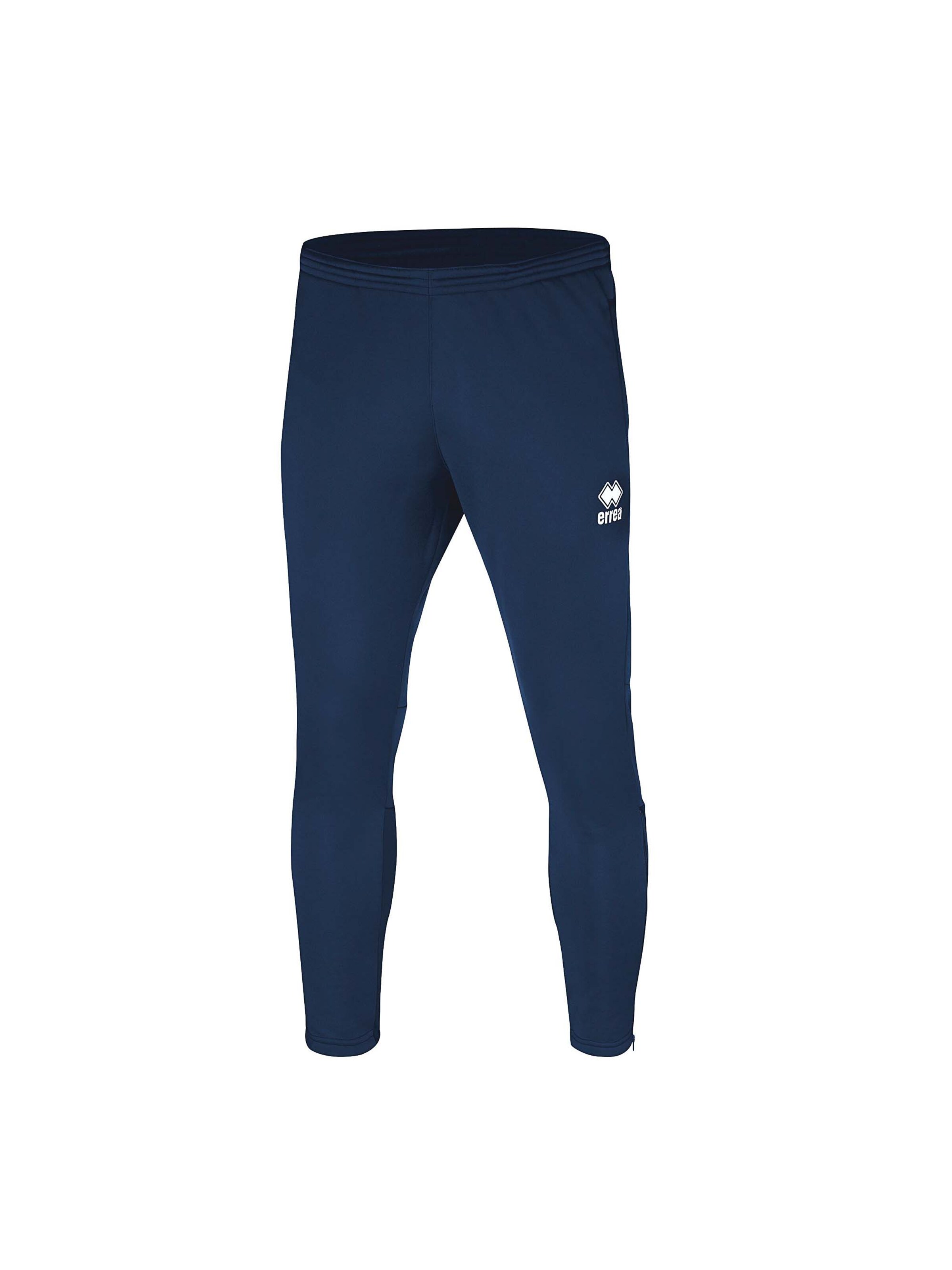 Errea Skinny Sporthose in Blau: Vorderseite
