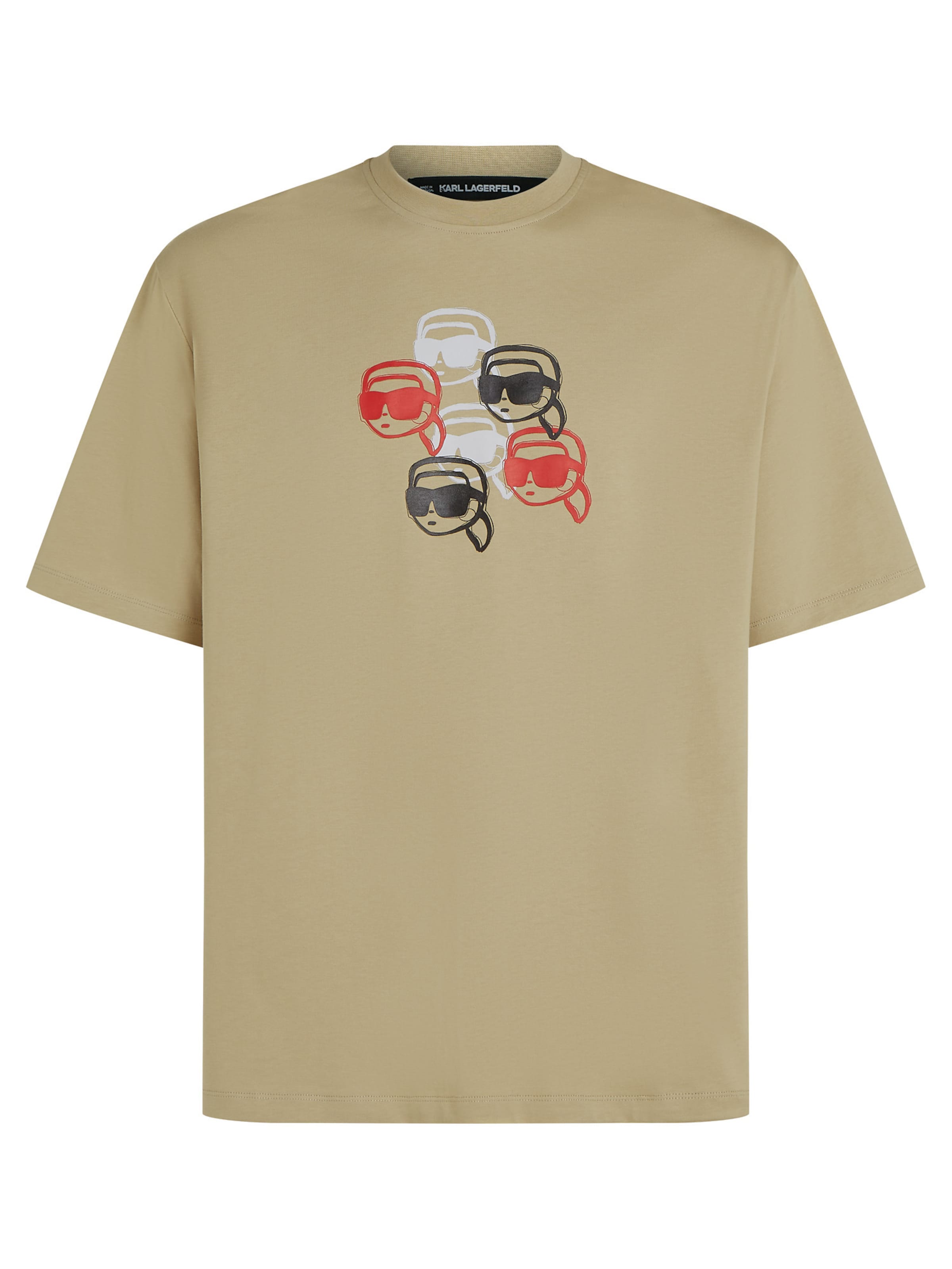 Karl Lagerfeld Μπλουζάκι σε πράσινο: μπροστά