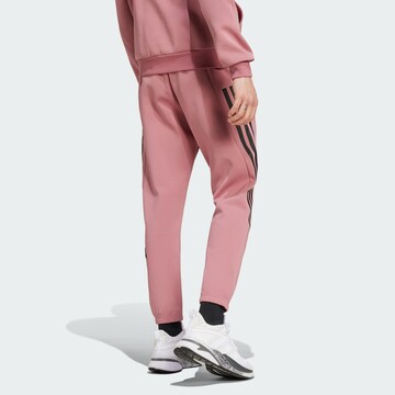 ADIDAS SPORTSWEAR Tapered Sports trousers 'Future Icons' in Pink