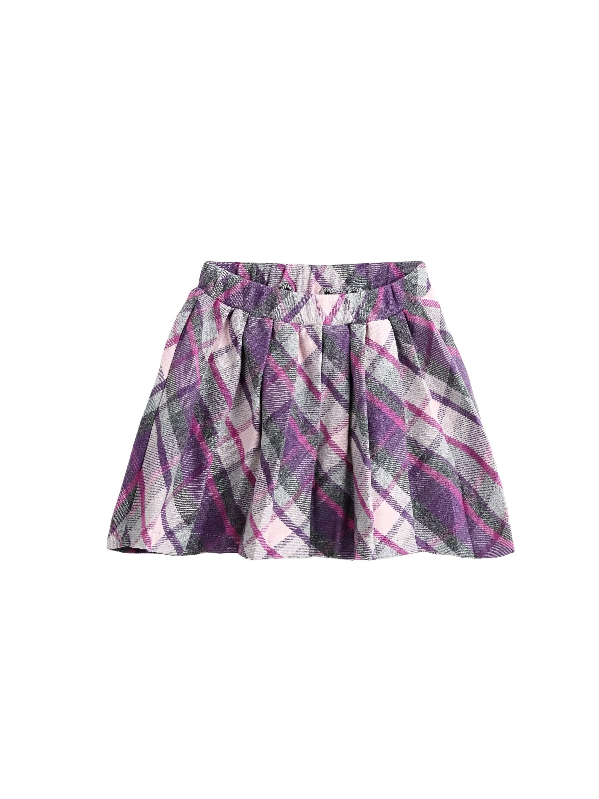 Jupe Solang en violet : devant