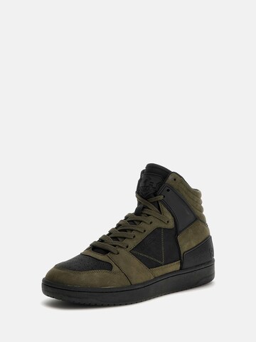 GUESS High-Top Sneakers 'Sava' in Green