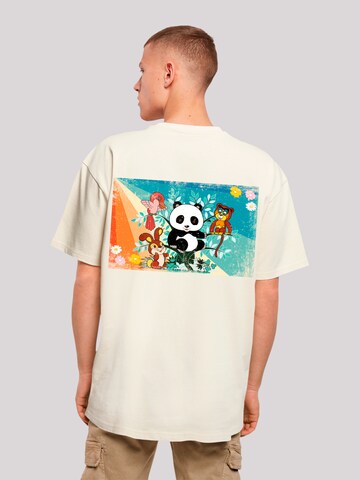 T-Shirt 'Tao Tao Heroes of Childhood' F4NT4STIC en beige