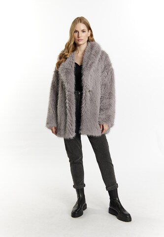 DreiMaster Vintage - Abrigo de invierno en gris
