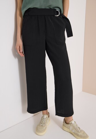 CECIL Wide Leg Hose in Schwarz
