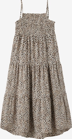 Robe 'Vinaya' NAME IT en marron : devant