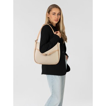 Sac bandoulière 'Riviera' Picard en beige : devant