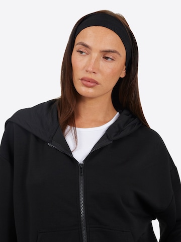 BRAVE SOUL Sweatjacke in Schwarz