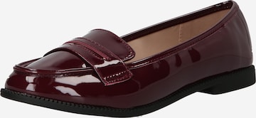 Dorothy Perkins - Sapato Slip-on 'Lara' em vermelho: frente