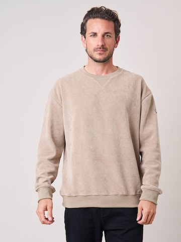 Sweat-shirt Deeluxe en beige