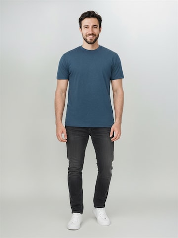 GREENBOMB Performance shirt ' Basic Loom ' in Blue