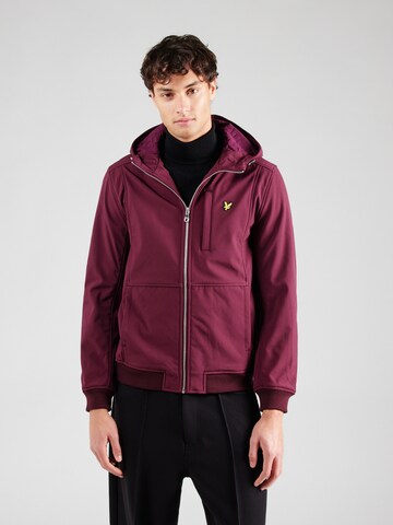 Lyle & Scott Jacke in Rot: Vorderseite