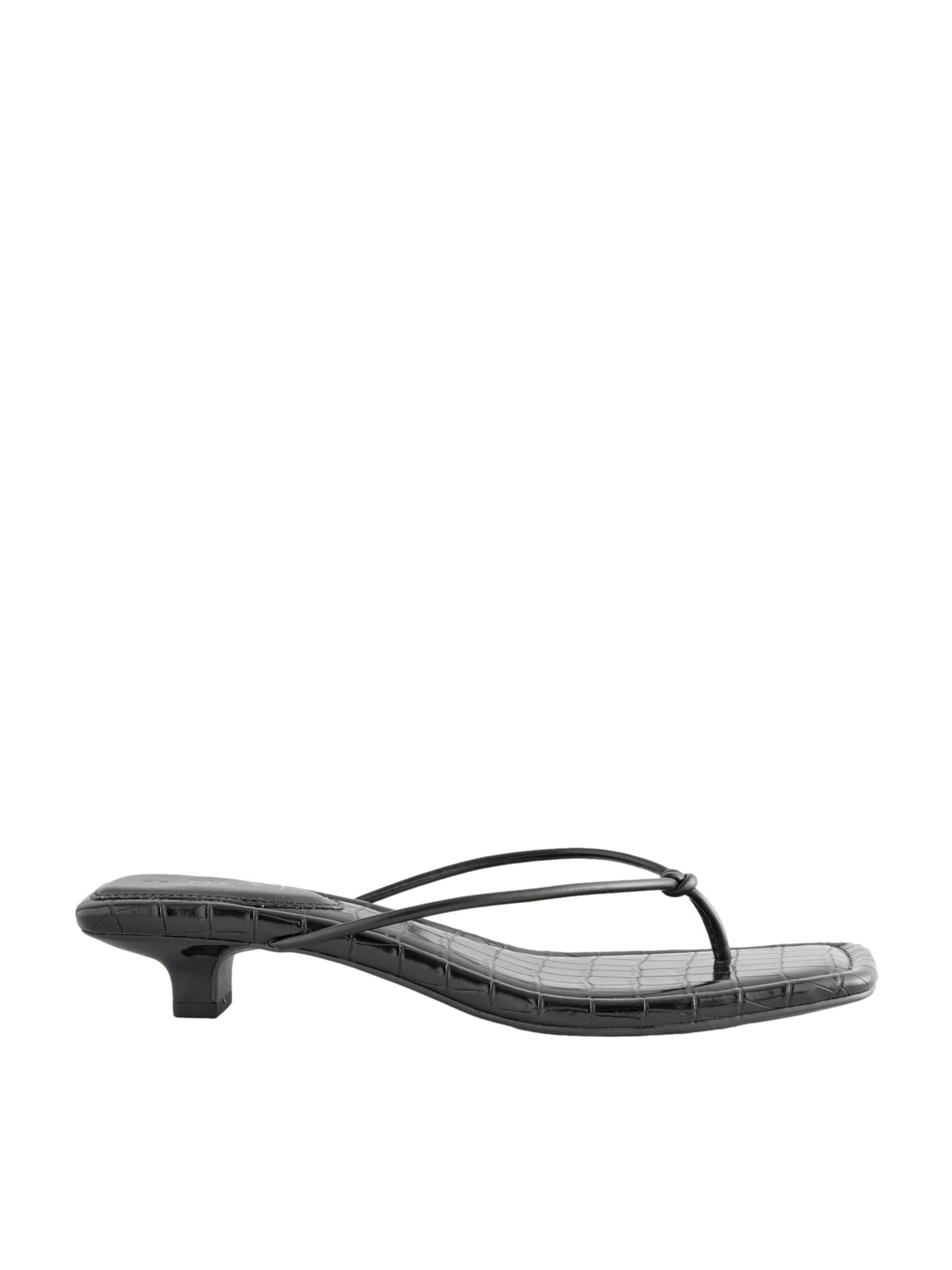 Next T-bar sandals 'Forever Comfort' in Black