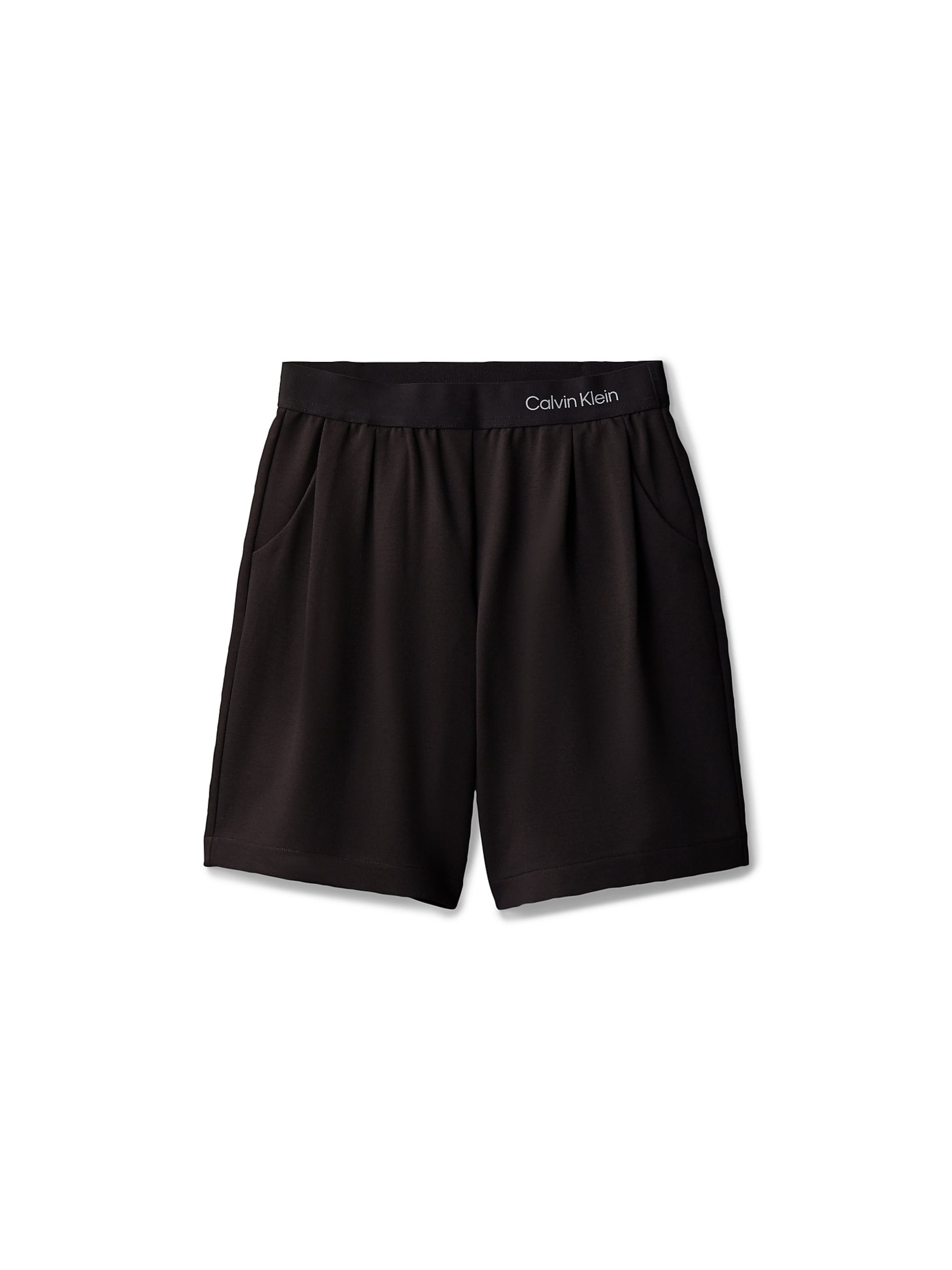 Regular Pantalon Calvin Klein Jeans en noir : devant