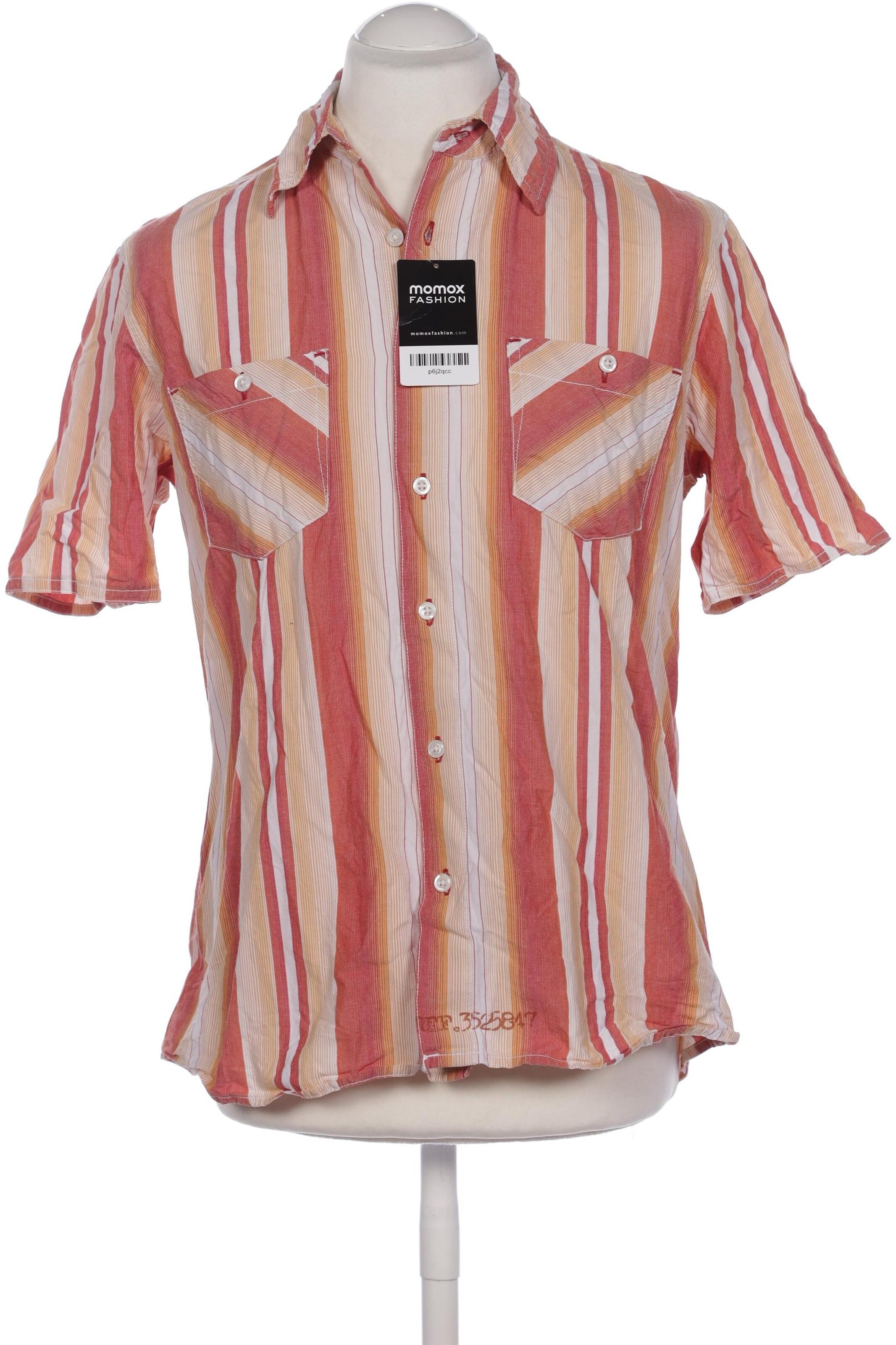 Marlboro Classics Button Up Shirt in L in Orange: front