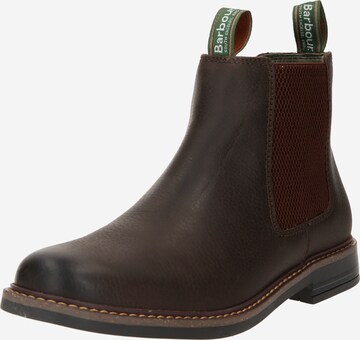 Barbour Beacon Chelsea boots 'Farsley' i brun: framsida