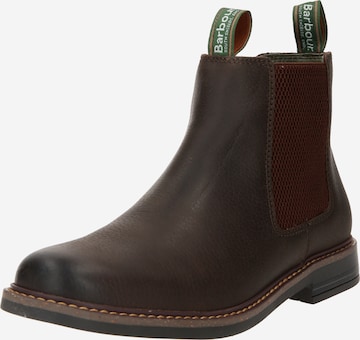 Barbour Beacon Chelsea Boots 'Farsley' in Brown: front