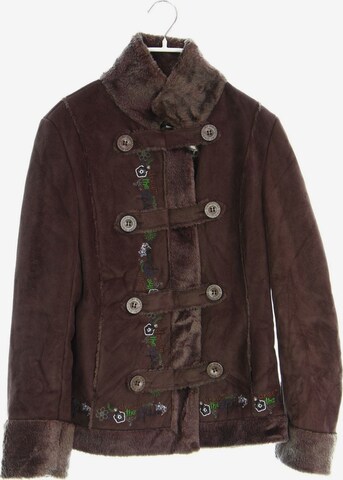 Desigual Jacket & Coat in S in Brown: front