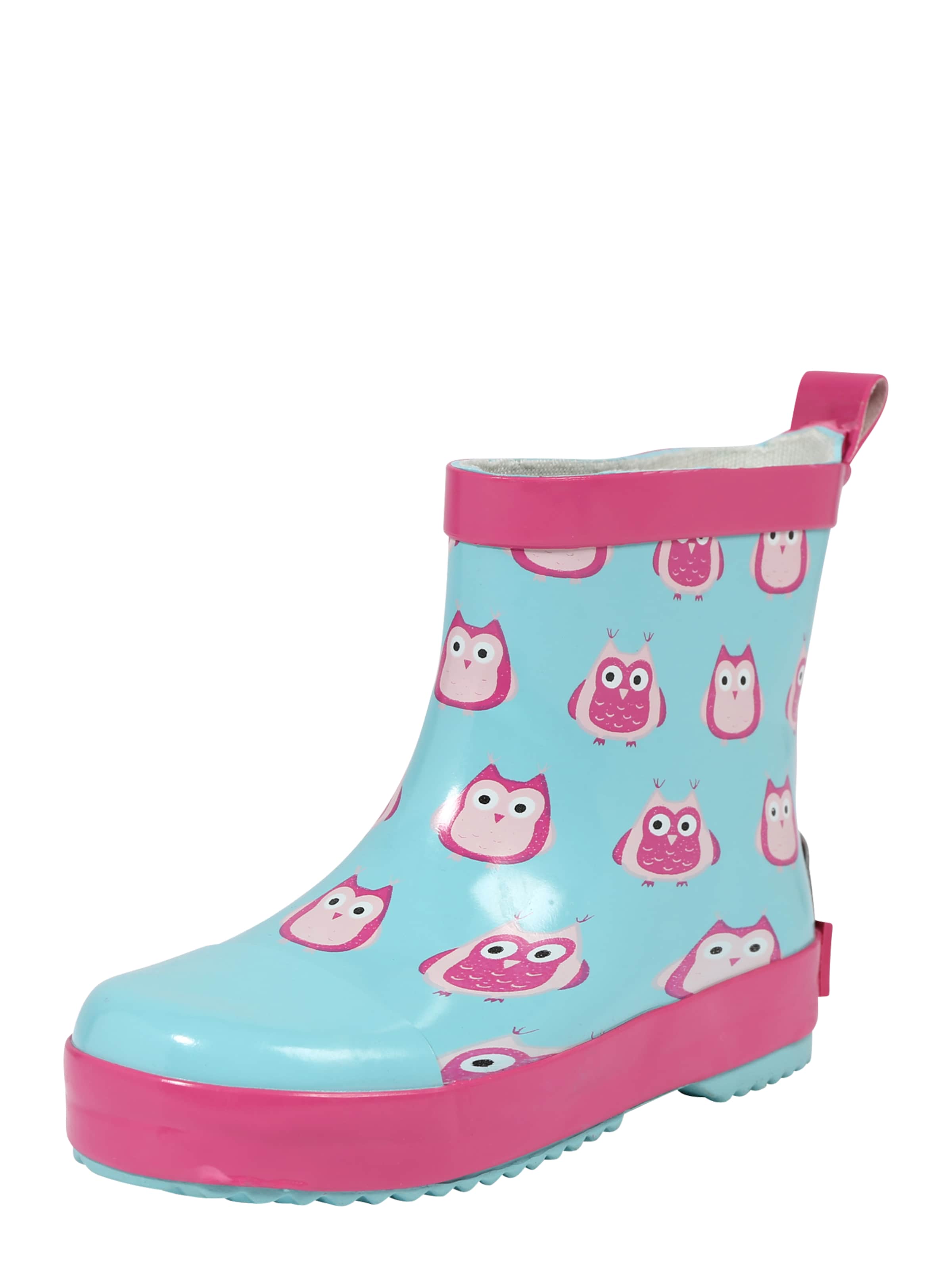 PLAYSHOES Rubber boot in Blue: front