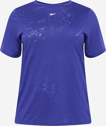 Reebok Sport Koszulka funkcyjna 'Burnout' w kolorze fioletowy: przód